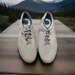 SAS Free Time Tripad Comfort Womens Size 10 N Diabetic Shoes Beige Suede Lace Up